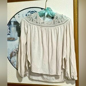 Girls lace flowy top